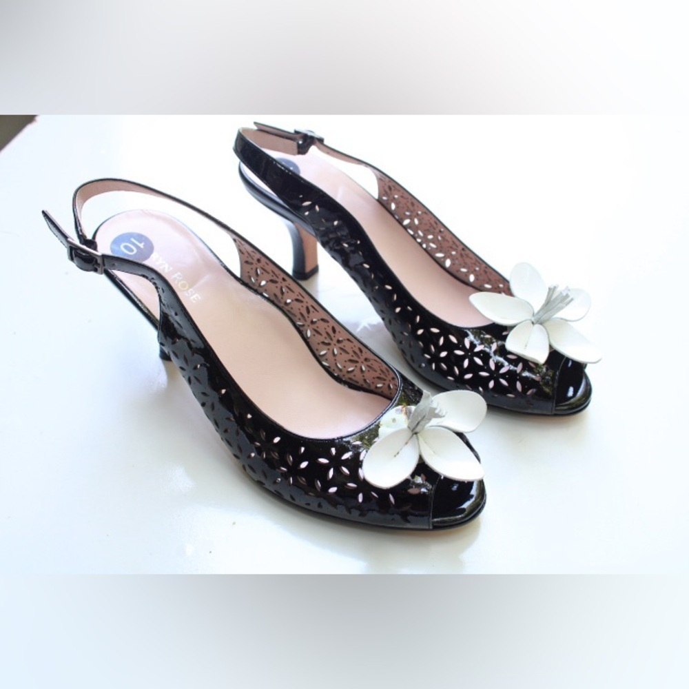 Taryn Rose sling back pumps